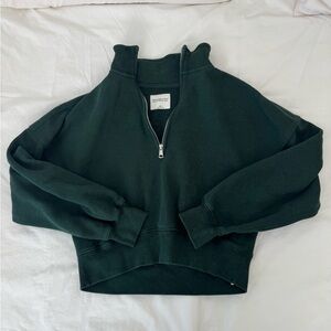 Abercrombie & Fitch Quarter Zip Sweatshirt